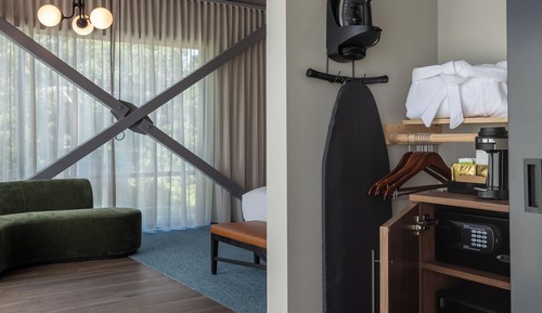 Room, 1 King Bed, Roll-in Shower (Communications, Mobility Accessible)