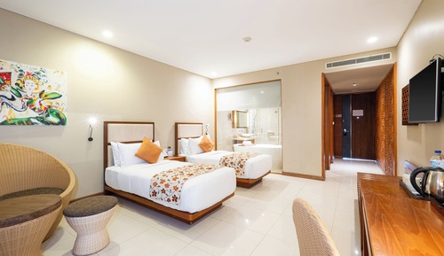 Deluxe Double or Twin Room, Hill View