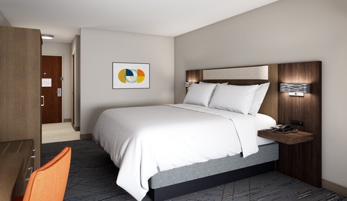 Standard Room, 1 King Bed, Roll-in Shower (Communications)