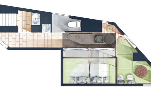 Deluxe Triple Room Max5 Comfort3, Non Smoking