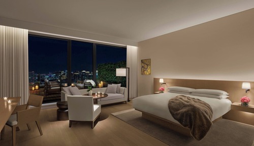 Room, 1 King Bed, Balcony, City View
