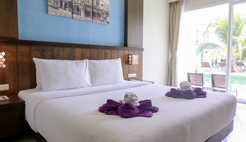 Pool Access Double Room with breakfast [First floor]