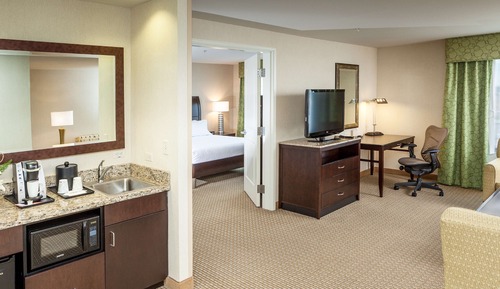 Suite, 1 King Bed, Accessible