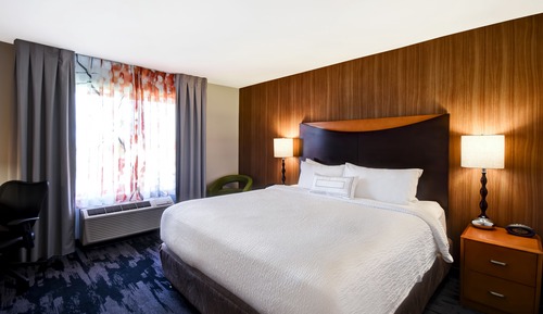 Room, 1 King Bed (Mobility/Hearing Access, Roll-In Shwr)