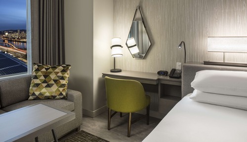 Room, 1 King Bed with Sofa bed (River and City View)