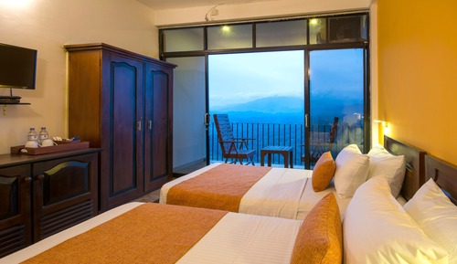 Deluxe Twin Room, Balcony, Mountain View