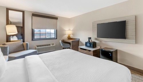 Standard Room, 1 King Bed, Accessible, Non Smoking (Roll-In Shower)