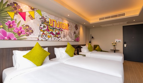 Superior Triple Room, Garden View