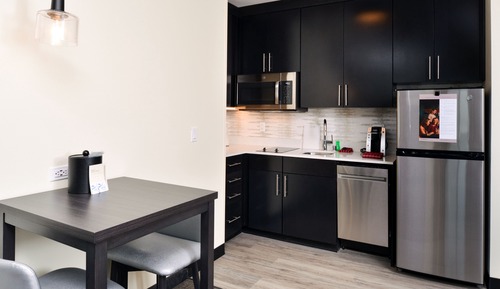 Studio, 1 King Bed with Sofa bed, Non Smoking (Hearing Accessible)