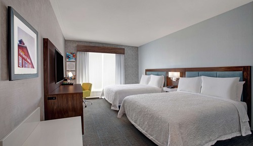 Room, 2 Queen Beds, Refrigerator & Microwave