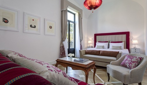Superior Double Room, Balcony, Garden View