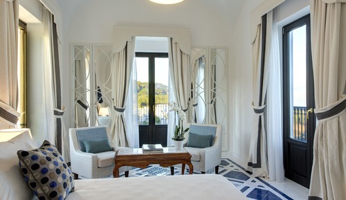 Deluxe Double or Twin Room, Terrace, Sea View