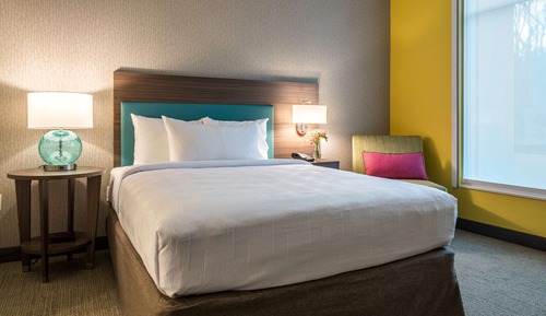 Studio, 1 Queen Bed, Accessible (Mobility & Hearing, Roll-in Shower)