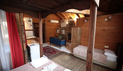 Deluxe Chalet, 1 Bedroom, Fireplace, Garden View