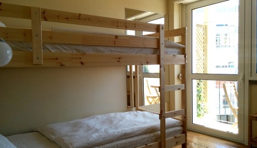 Basic Room, Shared Bathroom, Ocean View (Bunk Bed)