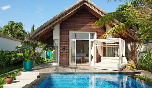 Sunrise Deluxe Beach Villa with Private Pool