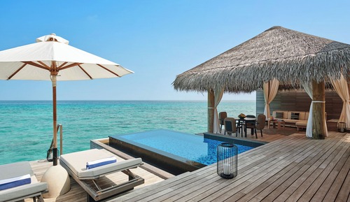 Two Bedroom Sunrise Water Villa with Private Pool