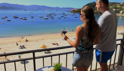 Superior Double or Twin Room, Balcony, Beach View