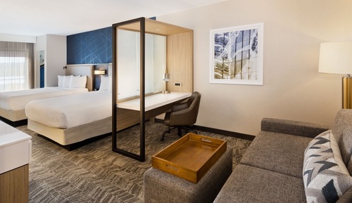 Studio, 2 Double Beds, Non Smoking