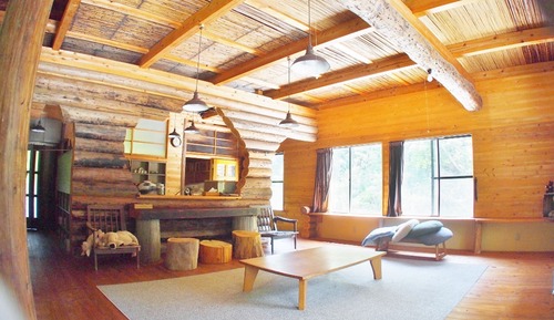 Log House Style Room