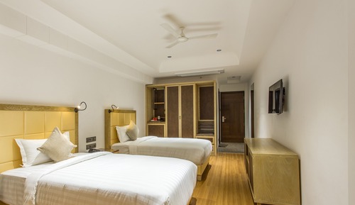 Deluxe Twin Room, 2 Twin Beds, City View