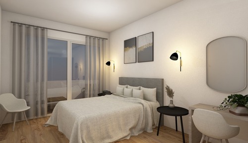 Exclusive Apartment, 1 King Bed, Non Smoking, Sea View