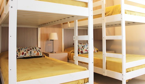 Shared Dormitory, 1 Twin Bed, Shared Bathroom