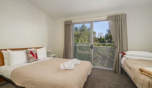 Apartment 43, Two bedroom and a “sleep out” plus Two bathrooms