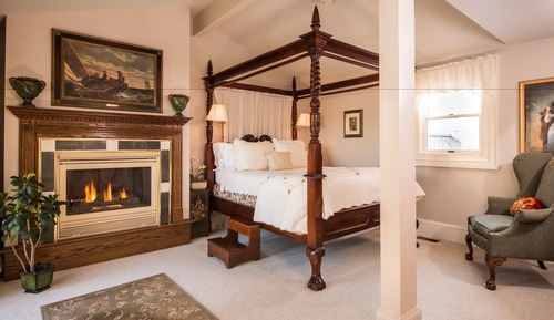 Luxury Room, 1 Queen Bed, Fireplace