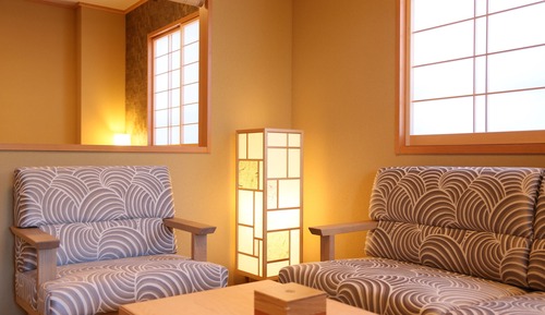 Japanese Western Style Quadruple Room, Garden View, Private Open-Air Bath