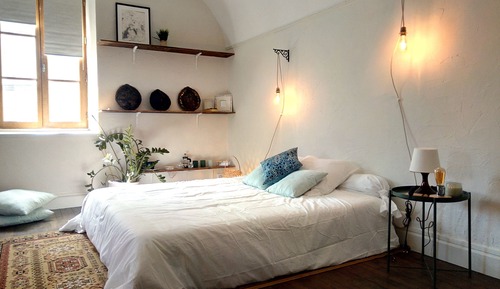 Luxury Double Room, Private Bathroom, Courtyard View (chambre romance)