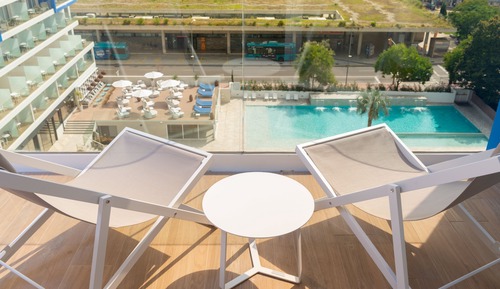 Standard Twin Room, Pool View (2  adults)