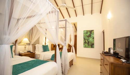 Standard Twin Room, Multiple Beds, Terrace, Garden View