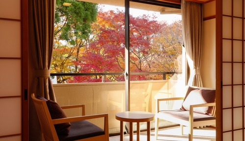 Japanese Style Room Mountain View For 4 People