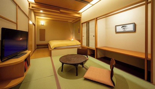 Standard Room with Tatami Area & Open-Air Bath, Non Smoking