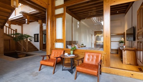 Classic Double Room, Courtyard View