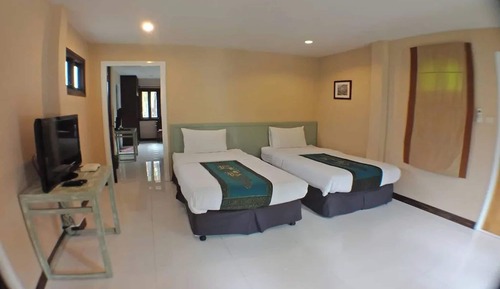 Twin Room, Garden View