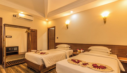 Family Twin Room, Garden View