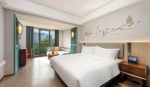 Premium Room, 1 King Bed with Sofa bed, City View