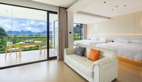 Superior Twin Room, Mountain View