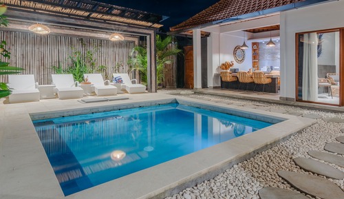 Luxury Villa, Garden View