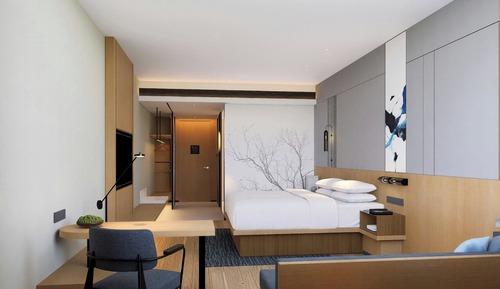 Standard Room, 1 King Bed, City View