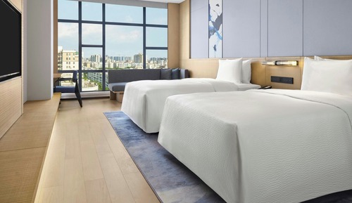 Premier Room, 2 Double Beds, City View