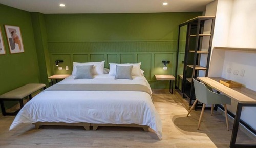 Deluxe Double Room, Balcony, City View