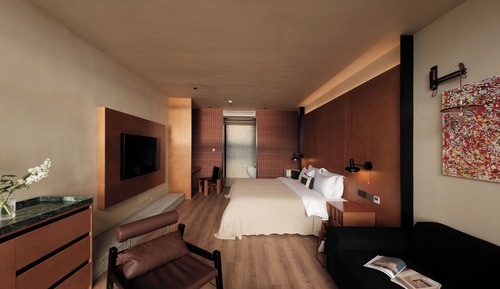 Superior Double Room, 1 King Bed, Patio, Sea View