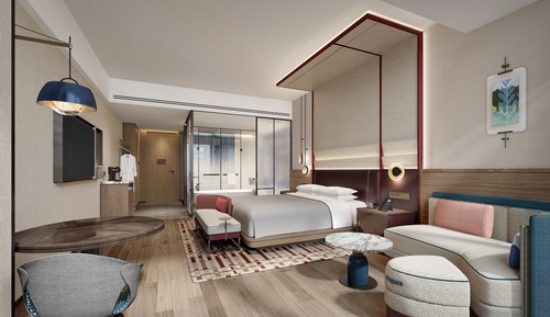 Room, 1 King Bed (Theme Park View)