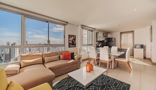 Luxury Apartment, Balcony, Beach View