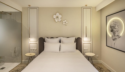 Junior Suite, 1 King Bed, Non Smoking (Shower Only;with Sofabed)