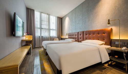 Basic Double Room, City View