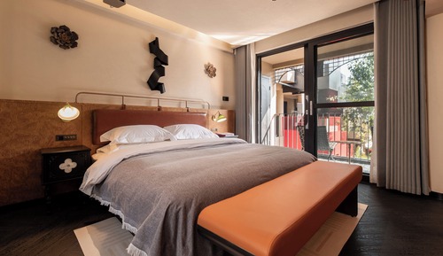 Luxury Double Room, Courtyard View